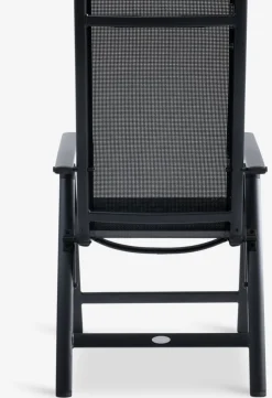 MADERUP + LOMMAMADERUP L205 table noir + 4 LOMMA chaises inclinables noir