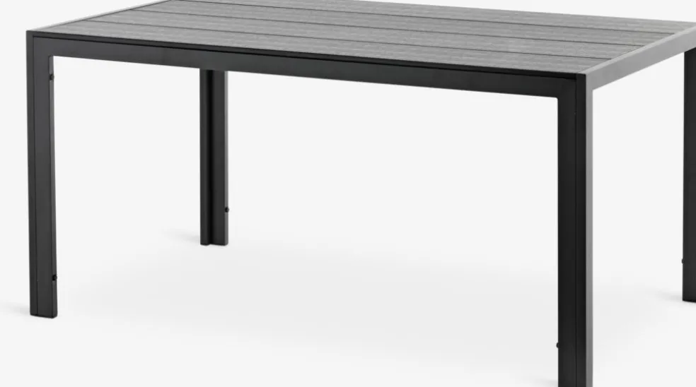 MADERUPTable de jardin MADERUP l90xL150 noir