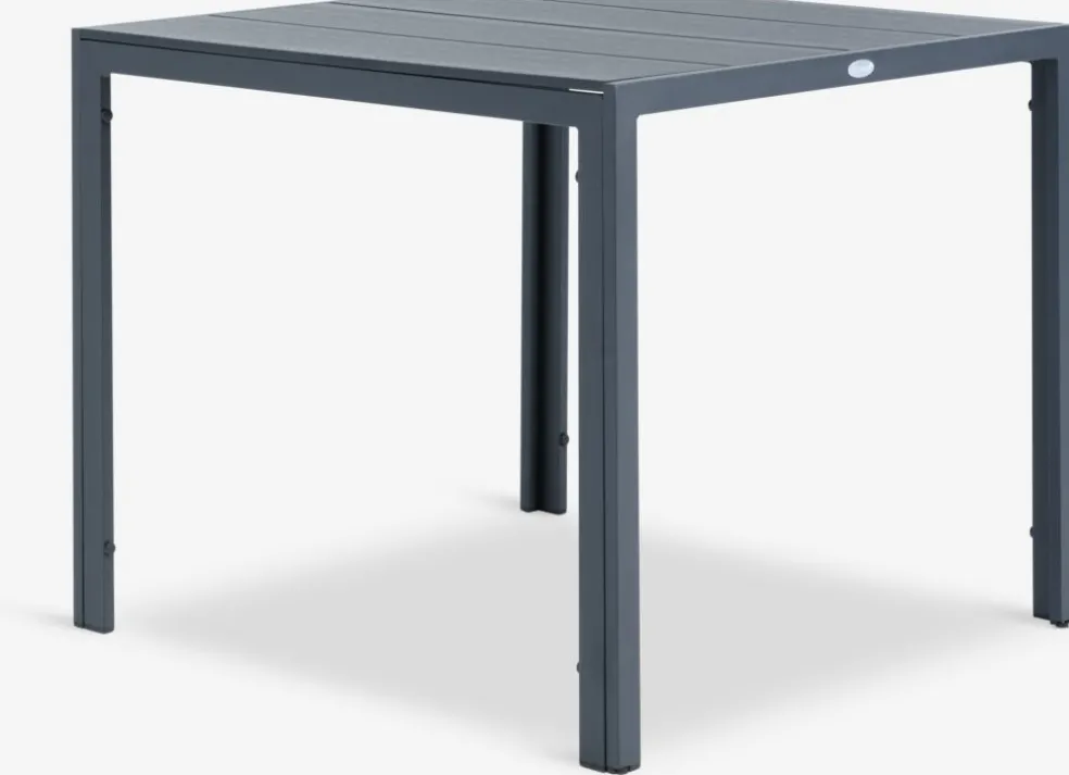MADERUPTable de jardin MADERUP l90xL90 noir