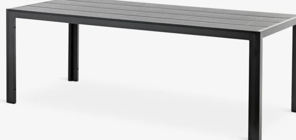 MADERUPTable de jardin MADERUP l90xL205 noir
