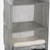 MAGNERangement vêtements MAGNE 30x84x30cm gris
