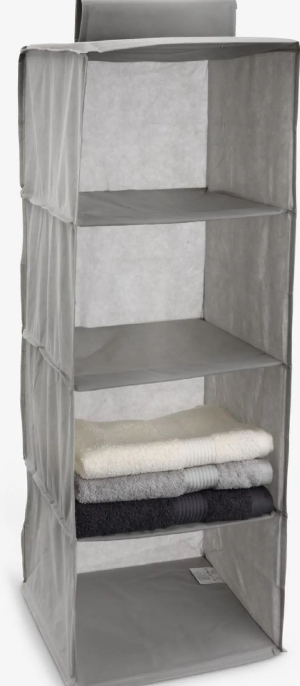 MAGNERangement vêtements MAGNE 30x84x30cm gris