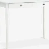 MALLINGBureau MALLING 50x100 1 tiroir blanc