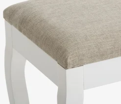 MALLINGCoiffeuse MALLING a/miroir 5 tiroirs blanc