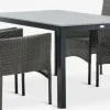 MARIELYST + AIDTMARIELYST L150 table + 4 AIDT chaises gris