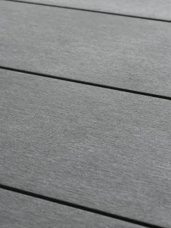 MARIELYST + GUDHJEMMARIELYST L205 table + 4 GUDHJEM chaises gris