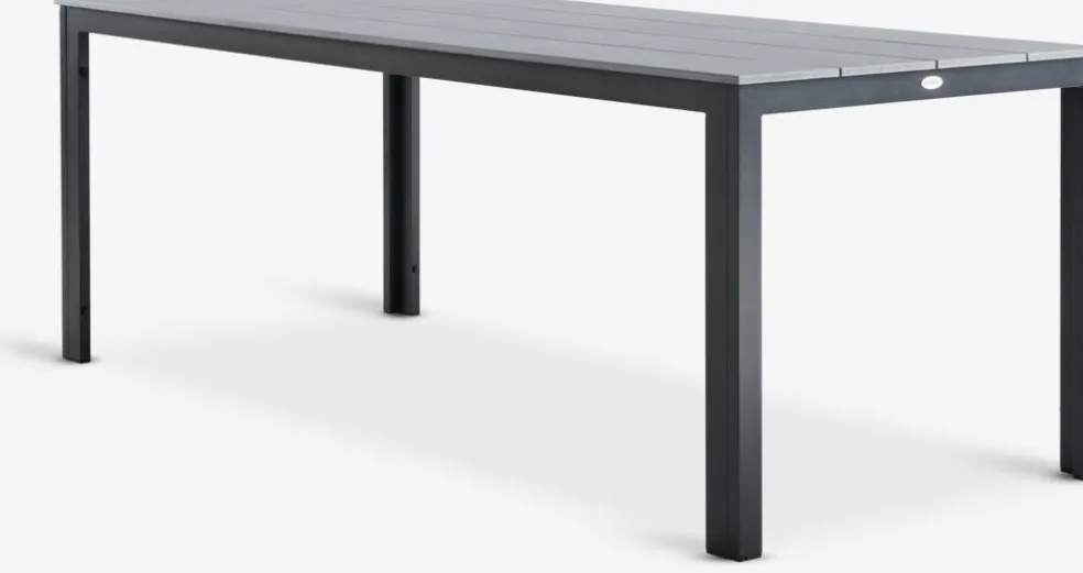 MARIELYST + GUDHJEMMARIELYST L205 table + 4 GUDHJEM chaises gris