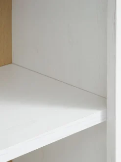 MARKSKELBibliothèque MARKSKEL 5 tablettes coloris blanc/chêne