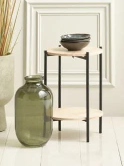 MARTINPiédestal MARTIN Ø32xH45cm naturel