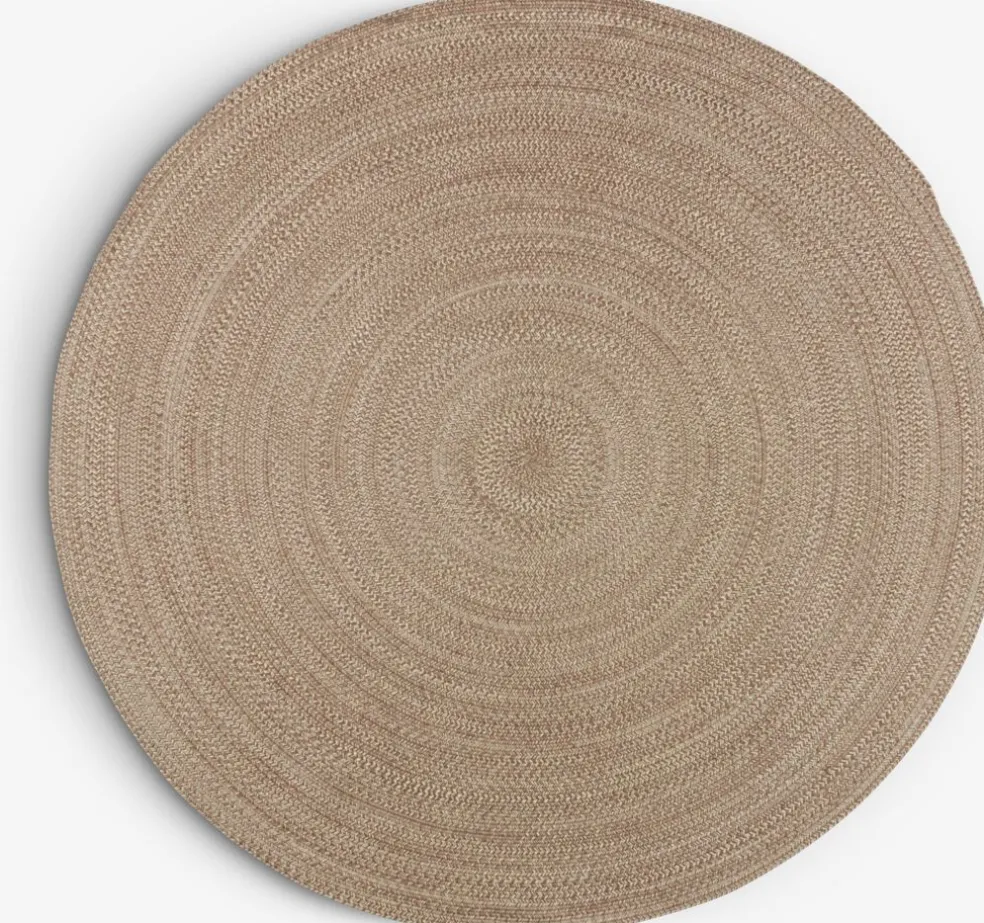 MASKROSTapis MASKROS Ø160 taupe/beige