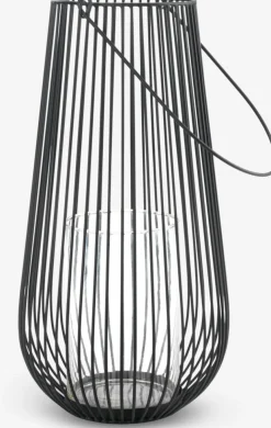 MELIASLanterne MELIAS Ø24xH46cm noir