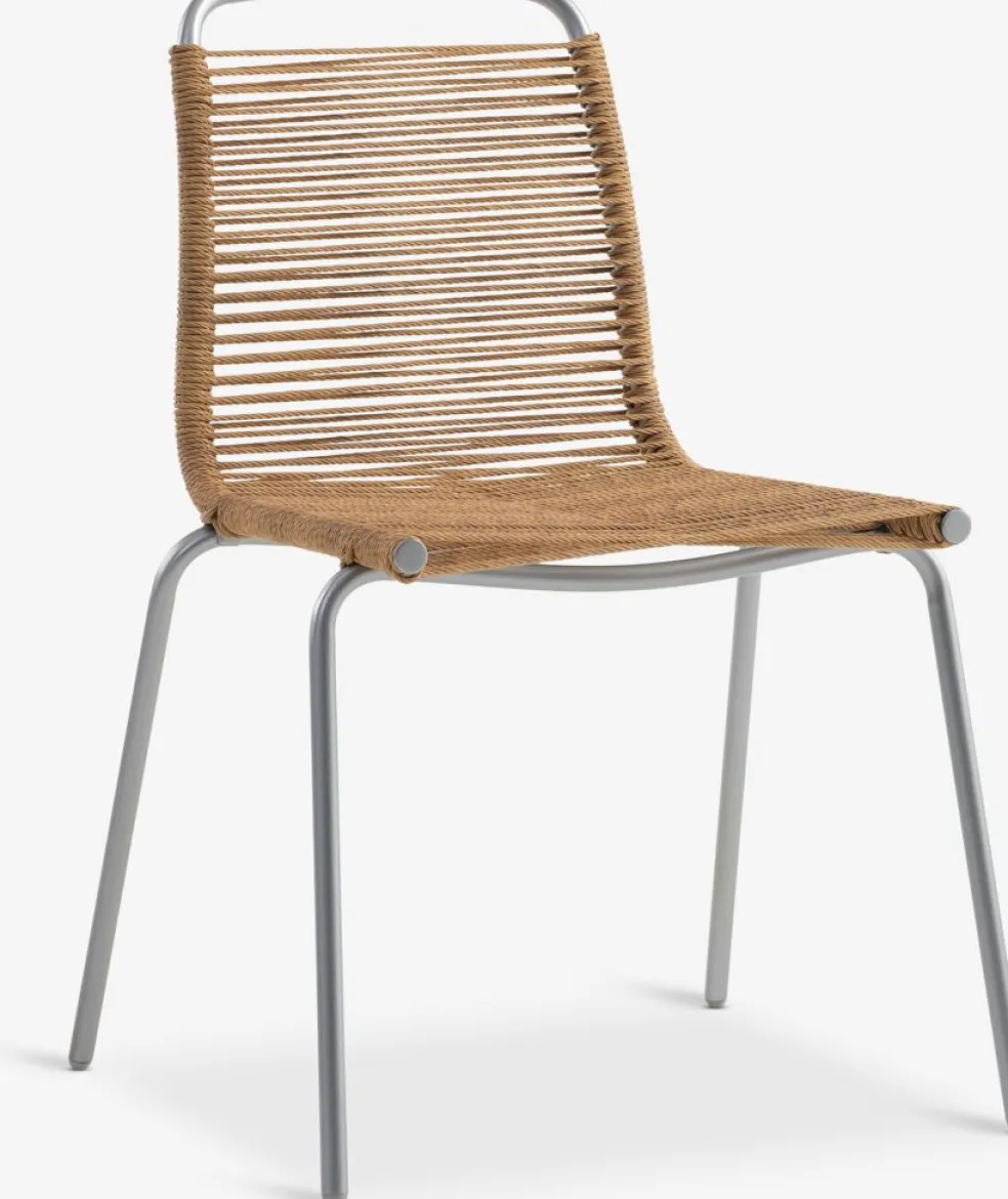 MIDDAGSBERGETChaise empilable MIDDAGSBERGET naturel