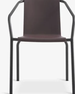 MODUMChaise empilable MODUM aubergine