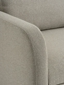 MOMMARKCanapé convertible méridienne MOMMARK tissu beige