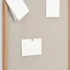 MOSEBYTableau d'affichage MOSEBY 50x70 5 pins beige/chêne naturel