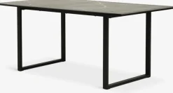 MOSELUNDTable MOSELUND 90x180 céramique noir
