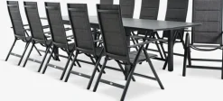 MOSS + MYSENMOSS L214/315 table + 4 MYSEN chaises gris