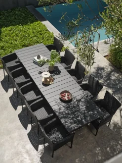 MOSSTable de jardin MOSS l95xL214/315 gris