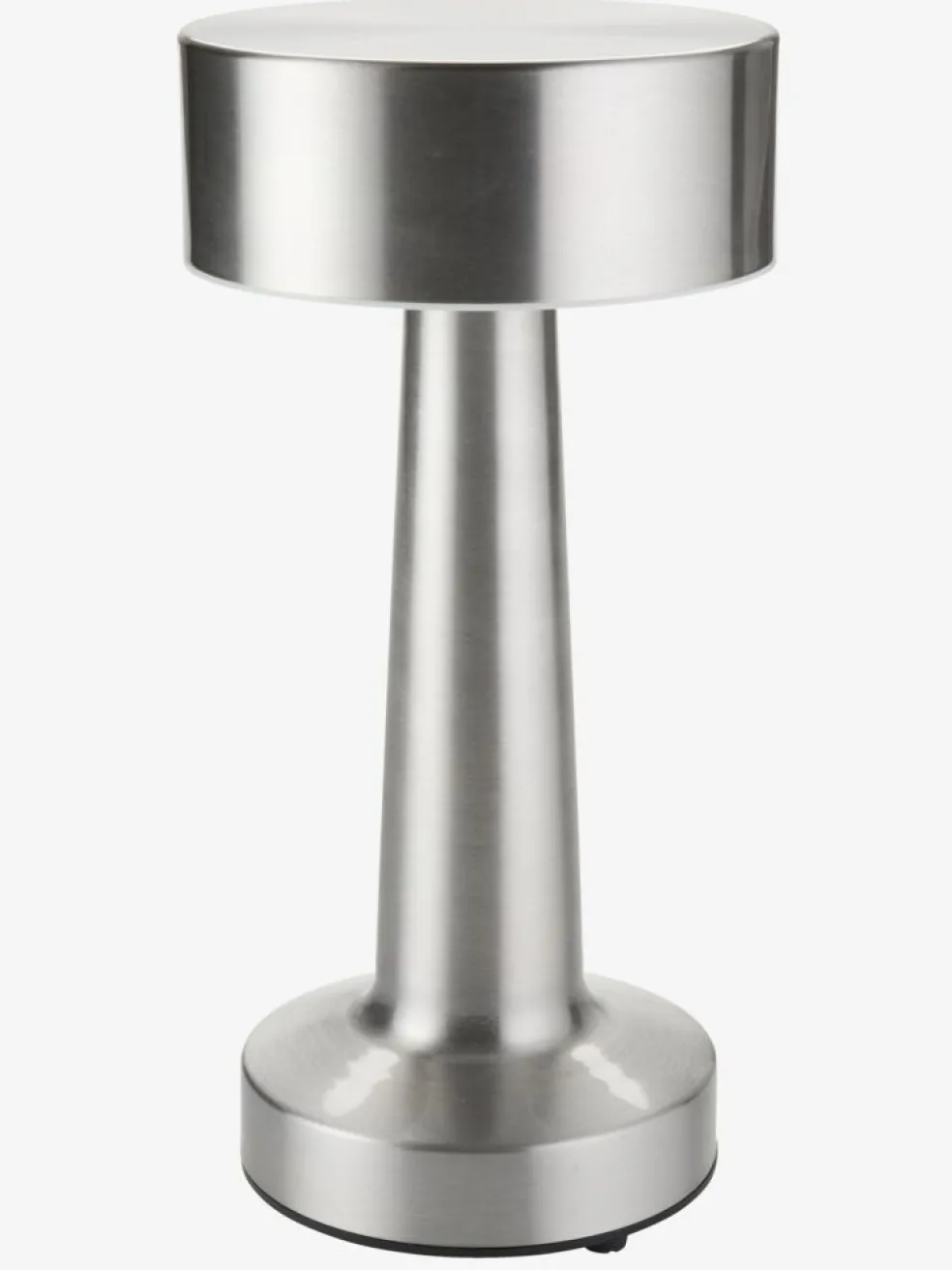 MUSVITLampe de table rechargeable MUSVIT Ø11xH21cm chrome