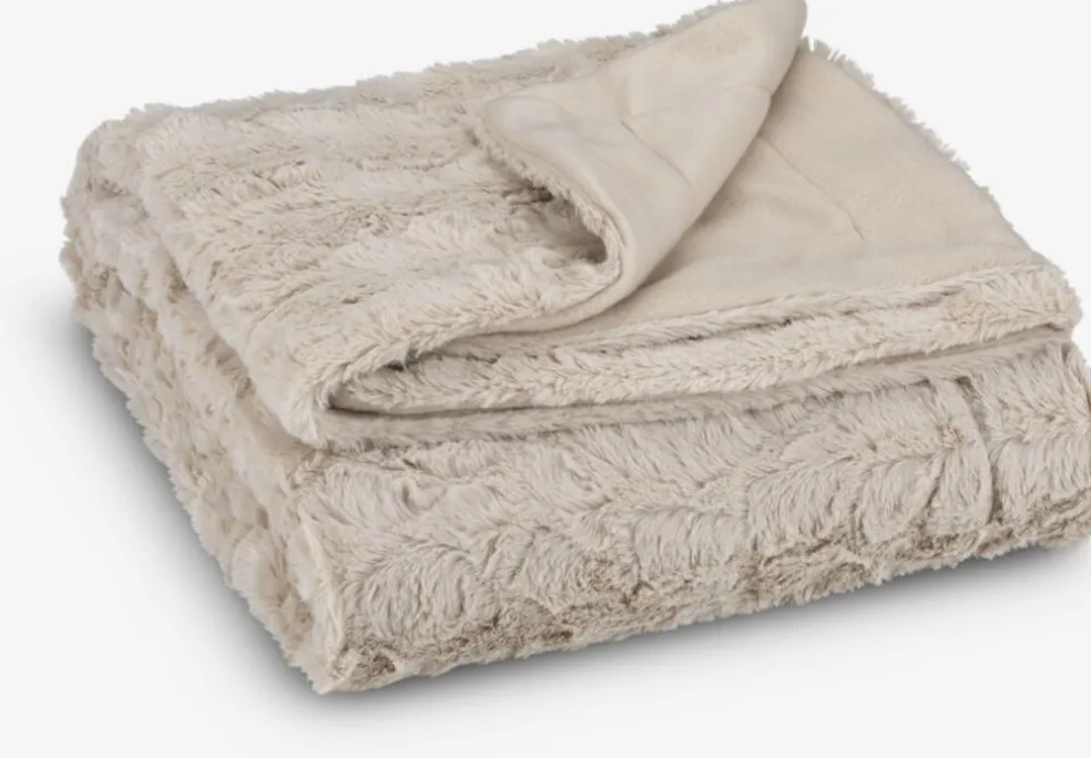 MYGGBLOMPlaid MYGGBLOM 130x170 beige