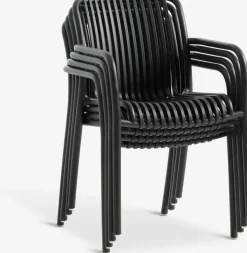 NABBENChaise empilable NABBEN noir