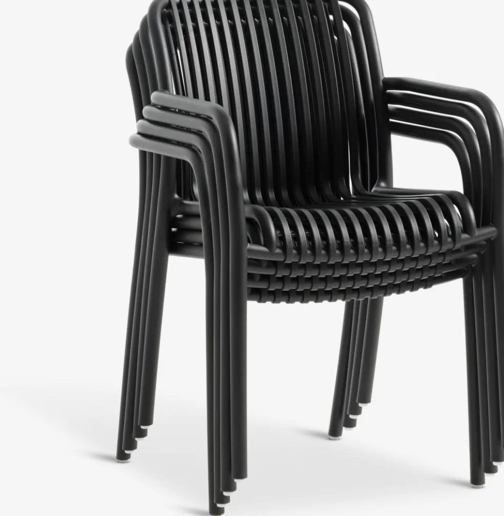 NABBENChaise empilable NABBEN noir