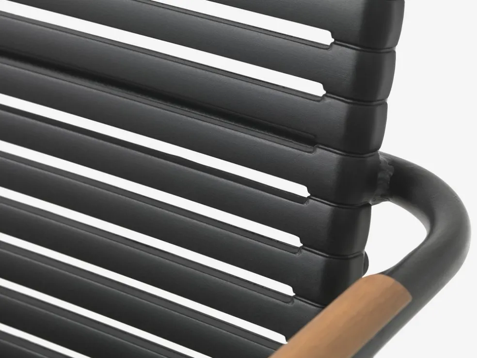NABEChaise empilable NABE noir