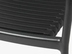 NABEChaise empilable NABE noir
