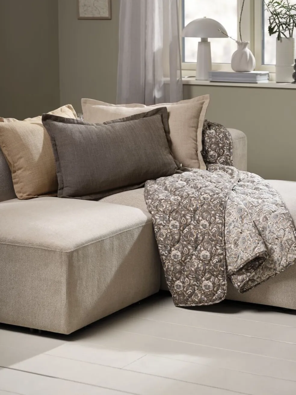 NATTVIOLHousse de coussin NATTVIOL 40x60 beige