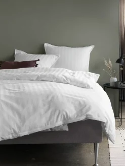 NELLGoldParure de lit Satin NELL 240x220 blanc