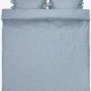 NINNAGoldParure de lit NINNA Fils teints 240x220 bleu