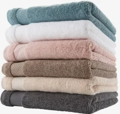 NORAGoldServiette de toilette NORA 50x100 bleu poudré