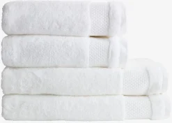 NORAGoldServiette de toilette NORA 50x100 blanc