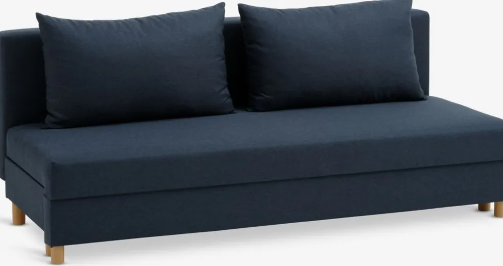 NORSMINDECanapé convertible NORSMINDE tissu bleu