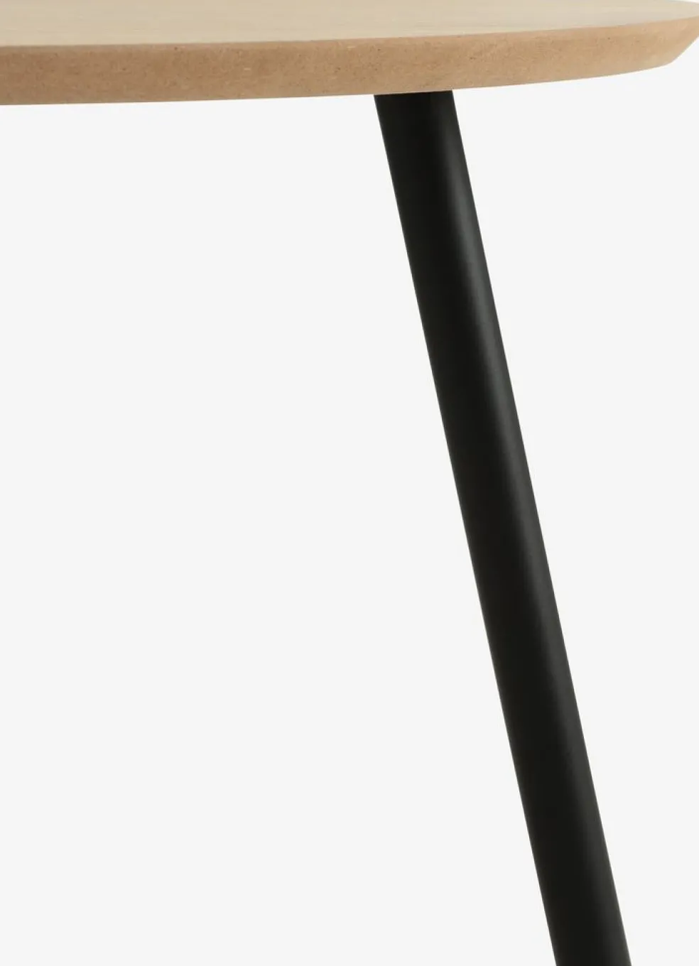 NYBOTable basse NYBO Ø70 coloris chêne chaud/noir
