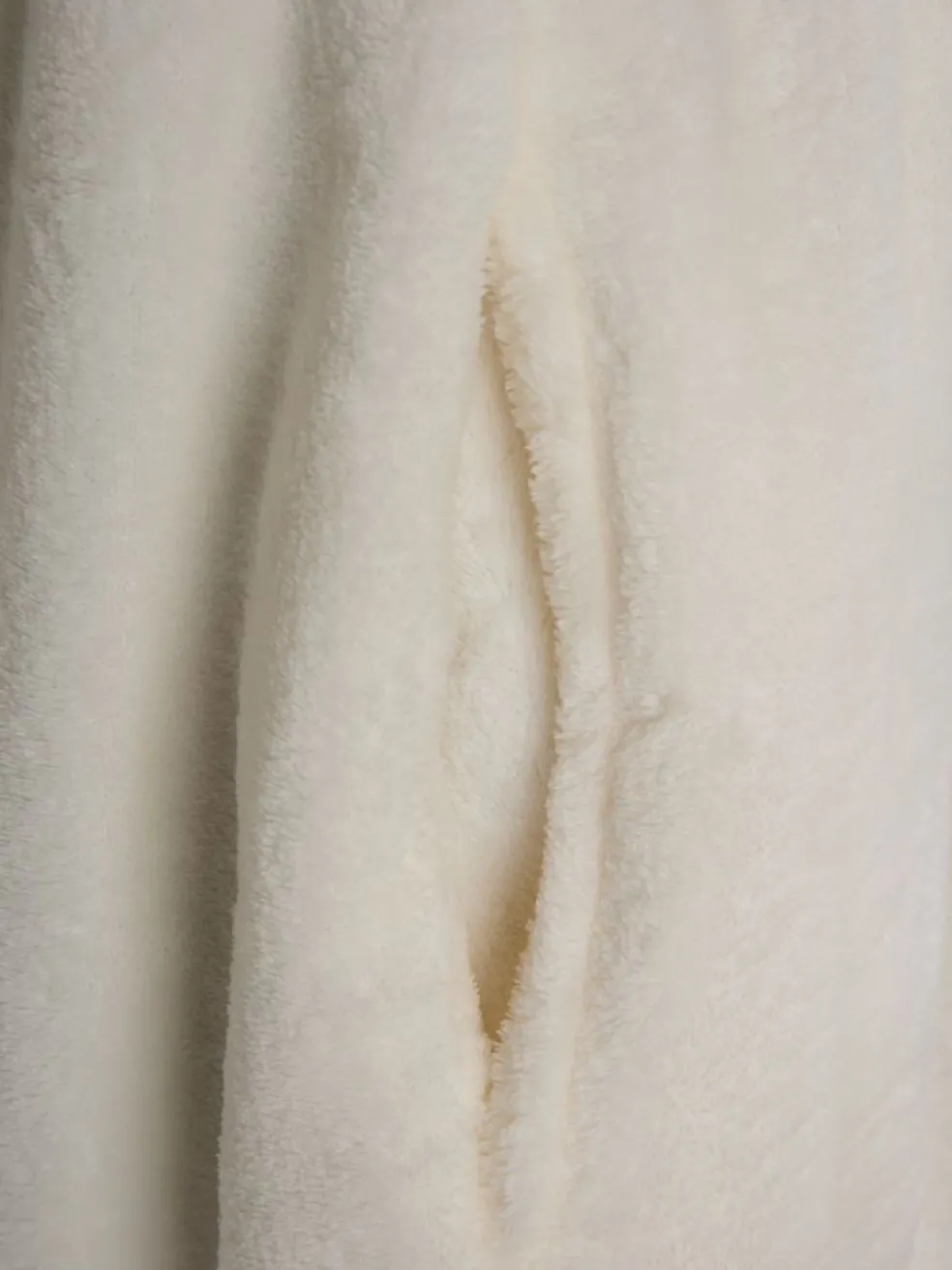 NYBROPlusPeignoir Micro NYBRO taille unique blanc cassé
