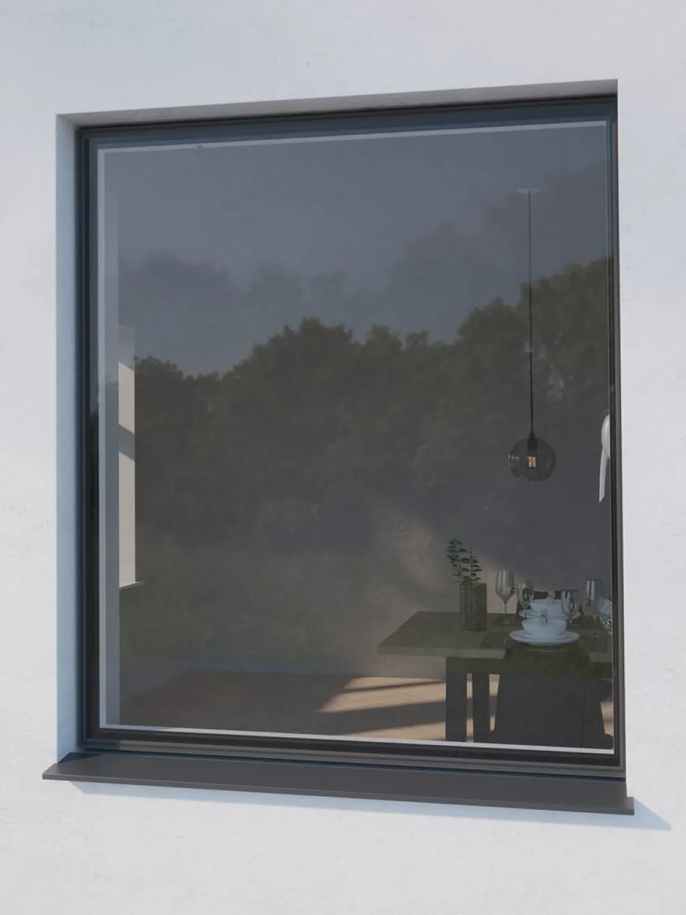 NYORDMoustiquaire NYORD 150x130 fenêtre noir