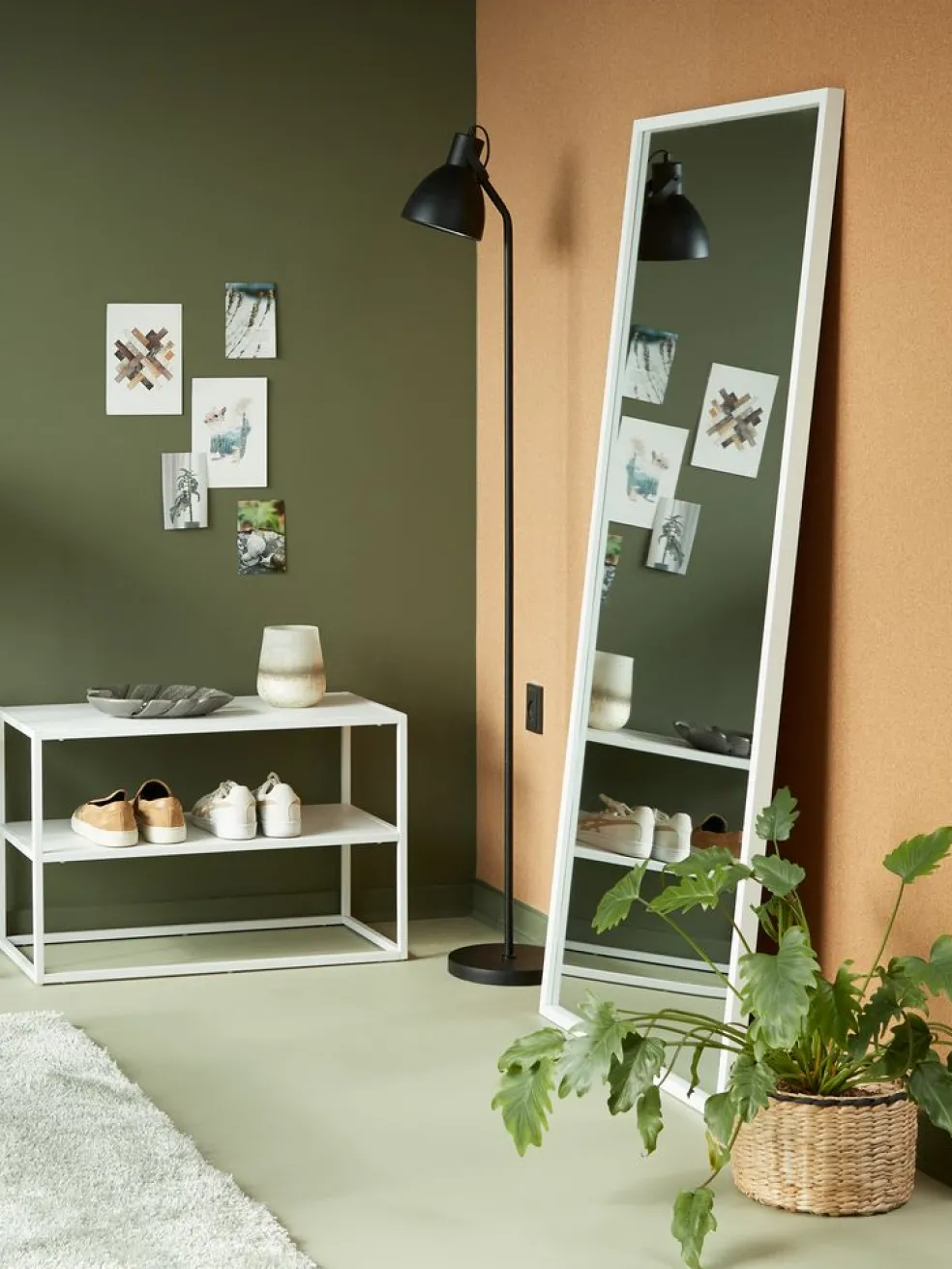 OBSTRUPMiroir OBSTRUP 68x152 blanc