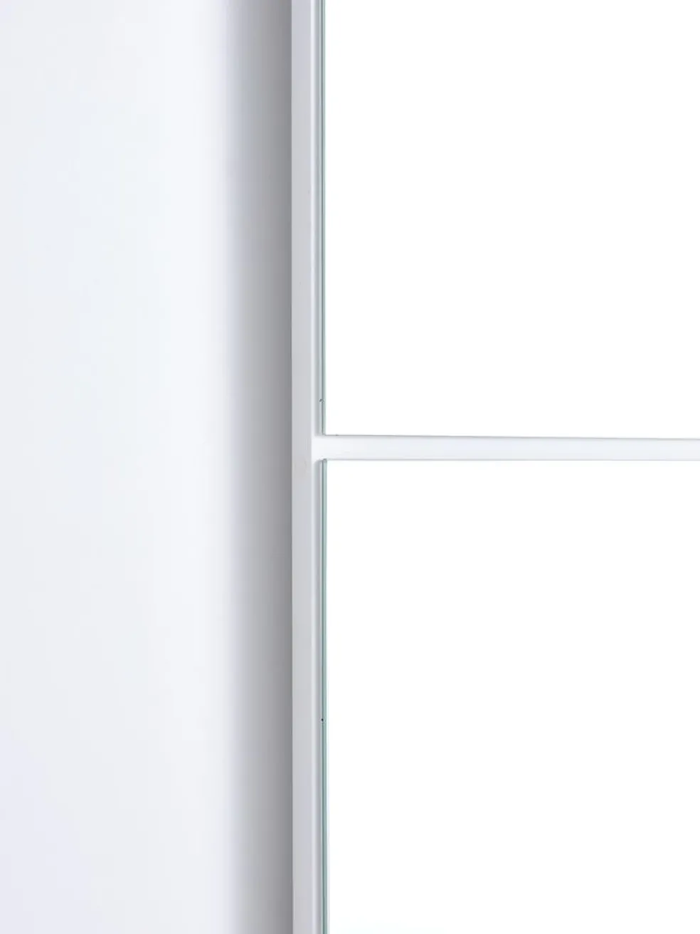 ODDERArmoire ODDER 120x201 2 portes coulissantes a/miroir blanc