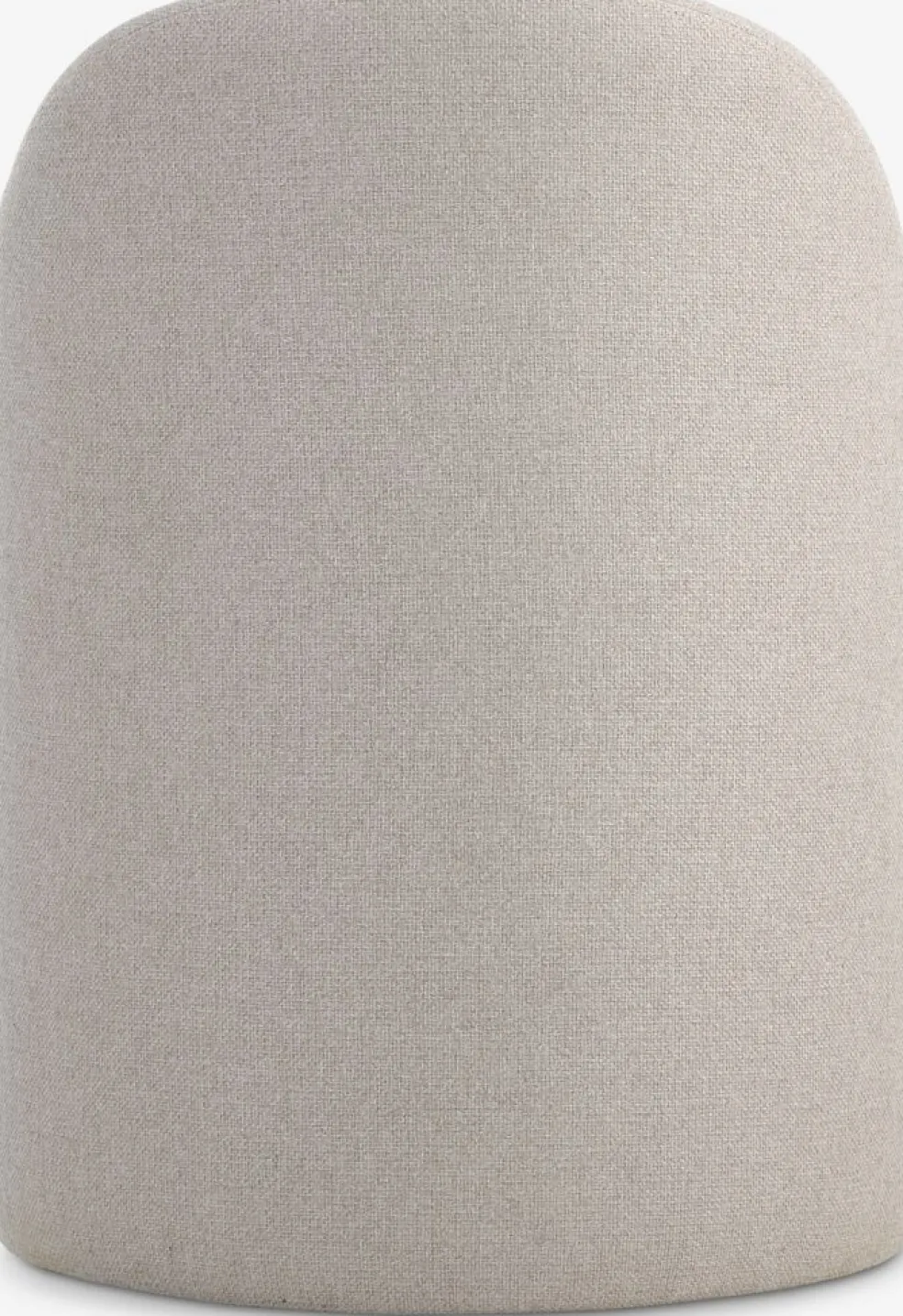 ODDUMFauteuil lounge ODDUM a/rangement tissu beige