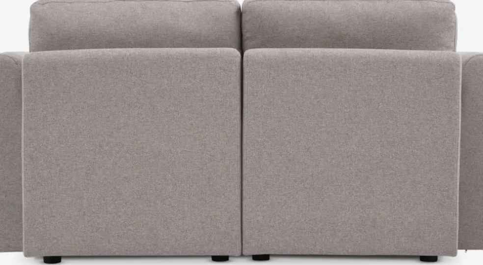 OKSBYCanapé modulable OKSBY 2pers. a/rangement tissu sable