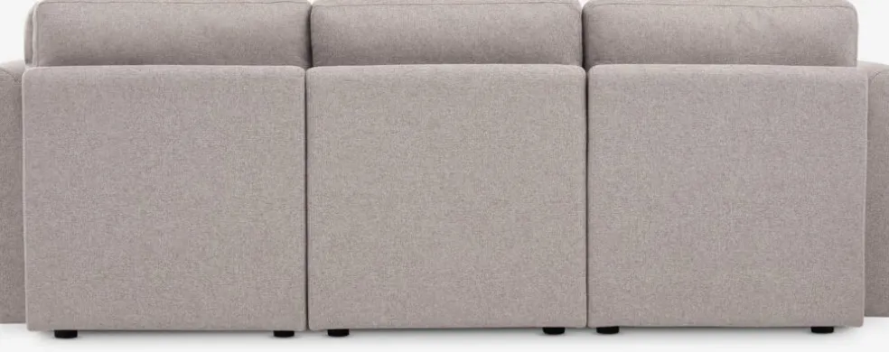 OKSBYCanapé modulable OKSBY 5pers. extrémité a/rangement sable
