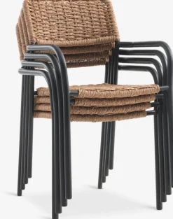 ORKANGERChaise empilable ORKANGER naturel