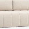 ORMSLEVCanapé convertible ORMSLEV 3 personnes tissu beige