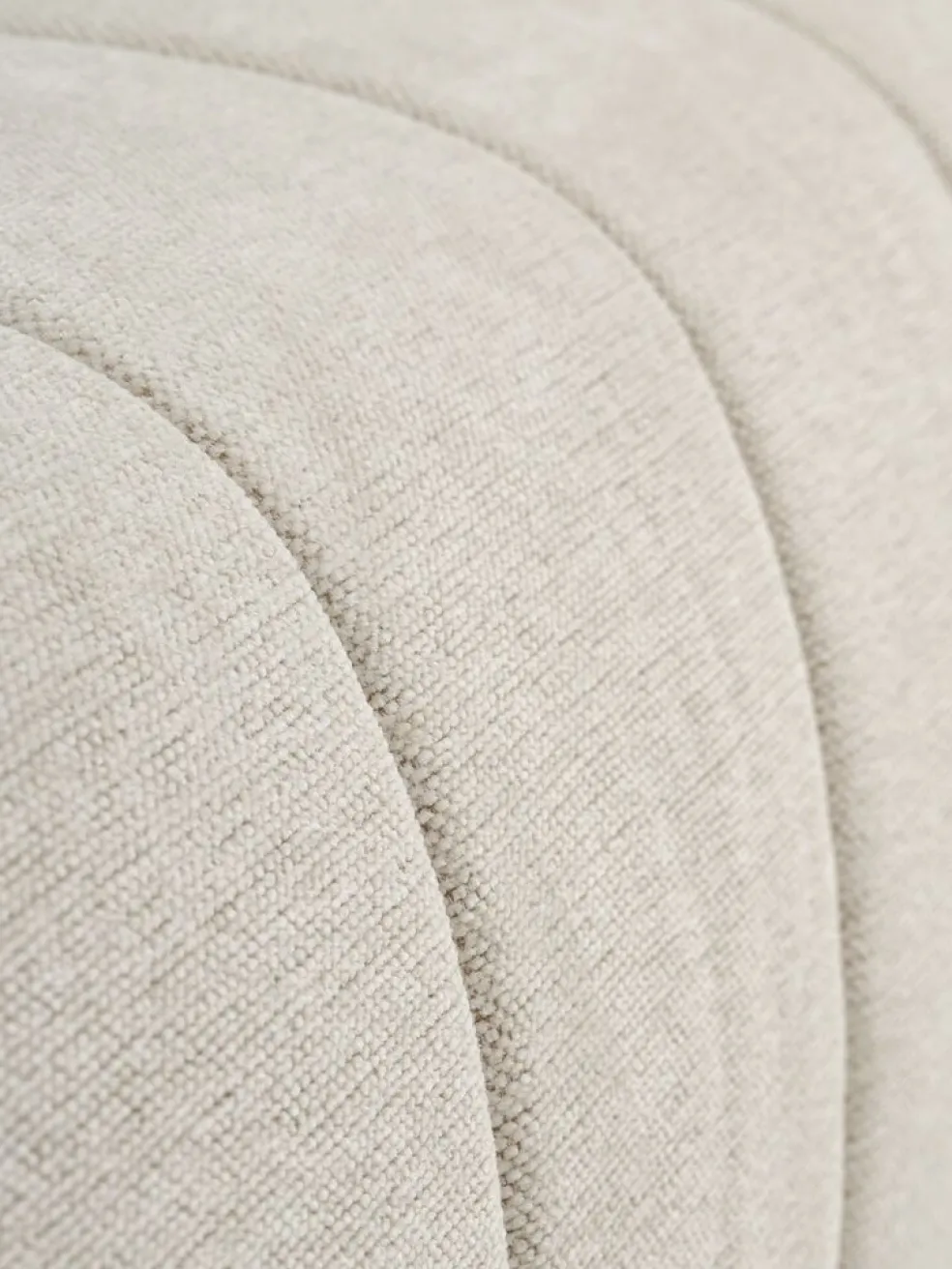 ORMSLEVCanapé convertible ORMSLEV 3 personnes tissu beige