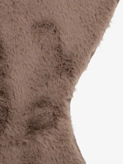 OXELTapis fausse fourrure OXEL 60x90 sable foncé