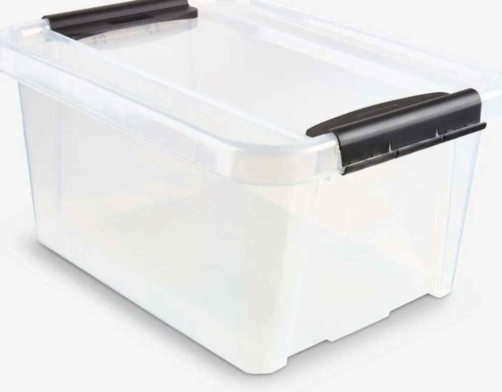 PROBOXBoîte de rangement PROBOX 32L a/couvercle transparent