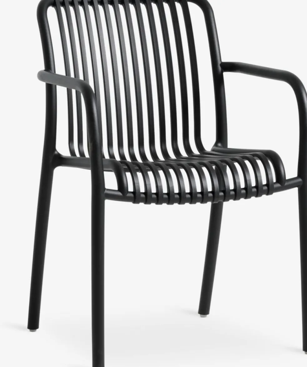 RADSTRUP + NABBENRADSTRUP Ø60 table + 2 NABBEN chaises noir