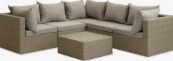 RAVNDRUPEnsemble lounge RAVNDRUP 5 personnes naturel