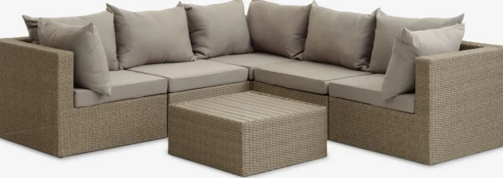 RAVNDRUPModule lounge RAVNDRUP angle naturel